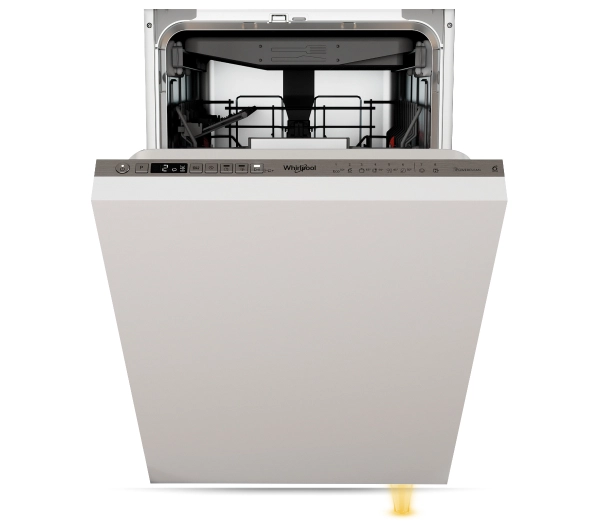Whirlpool WSIO 3O34 PFE X 44,8cm Automatyczne otwieranie drzwi Szuflada na sztućce