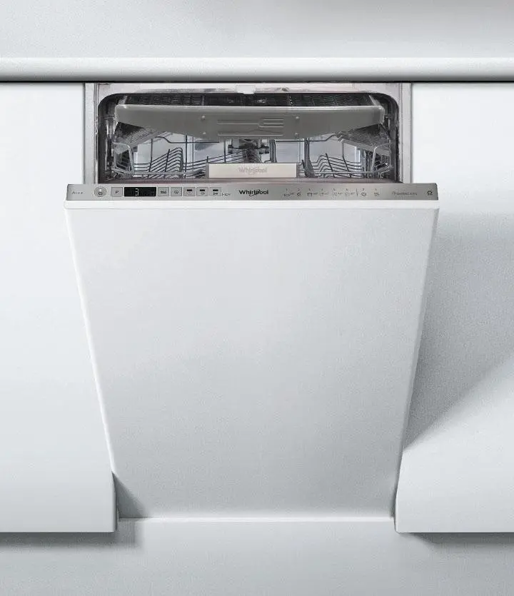 Whirlpool WSIO 3O34 PFE X 44,8cm Automatyczne otwieranie drzwi Szuflada na sztućce
