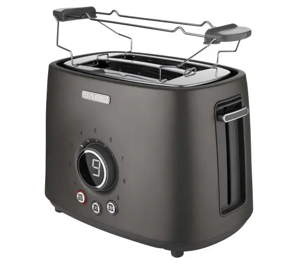 Sencor STS 6058BK Ruszt do bułek Rozmrażanie 1000W