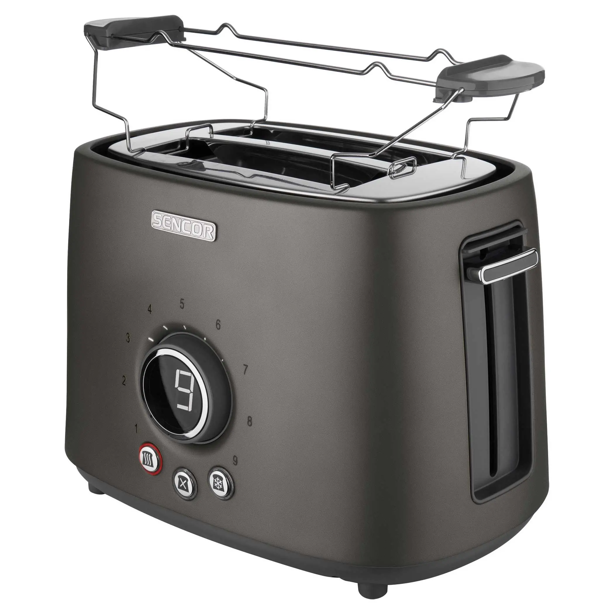 Sencor STS 6058BK Ruszt do bułek Rozmrażanie 1000W