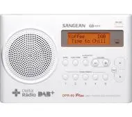 Sangean TRAVELLER 690 DPR-69 Radio FM DAB+ Biały