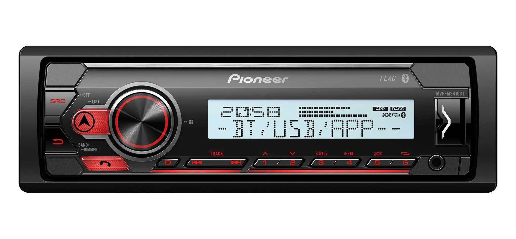 Pioneer MVH-MS510BT z USB 4x50W Bluetooth