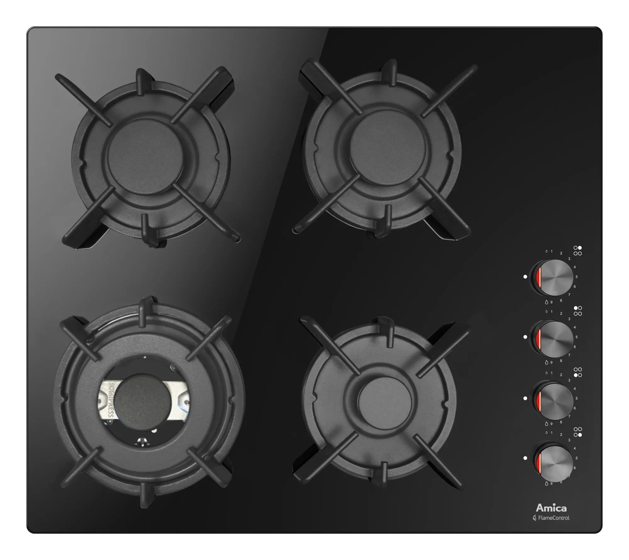 Amica PGCB6101AOB 59cm