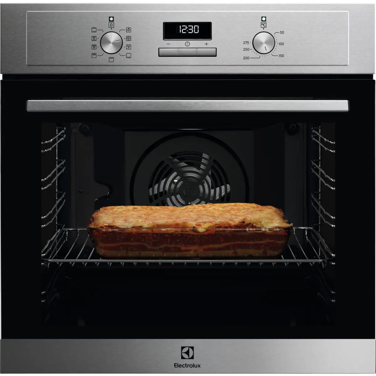 Electrolux 600 SurroundCook EOF3H40X Termoobieg Czarno-stalowy