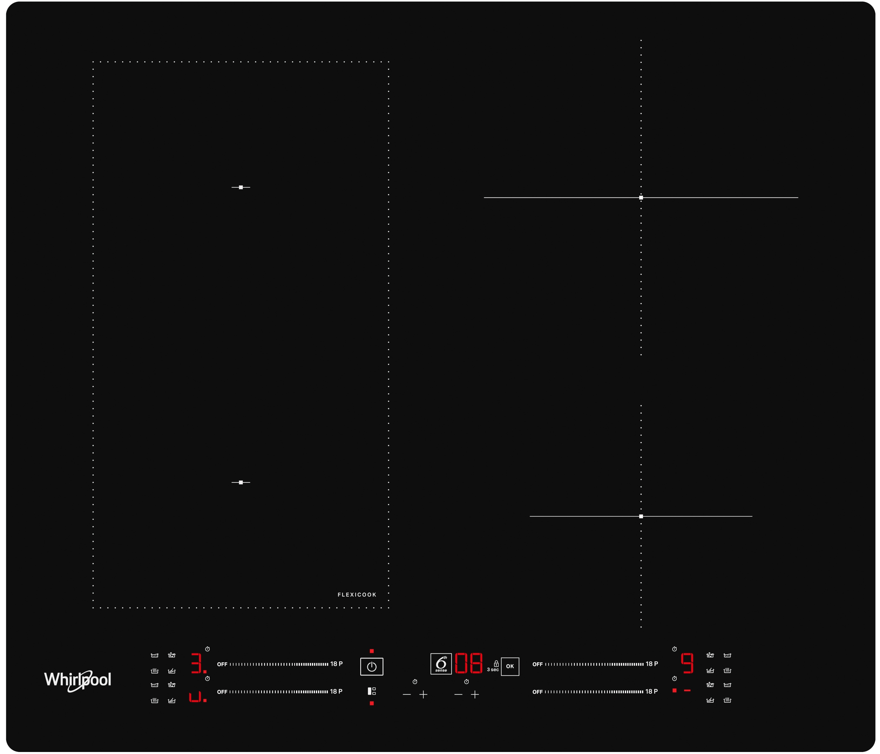 Whirlpool WL S7960 NE FlexiCook 59cm