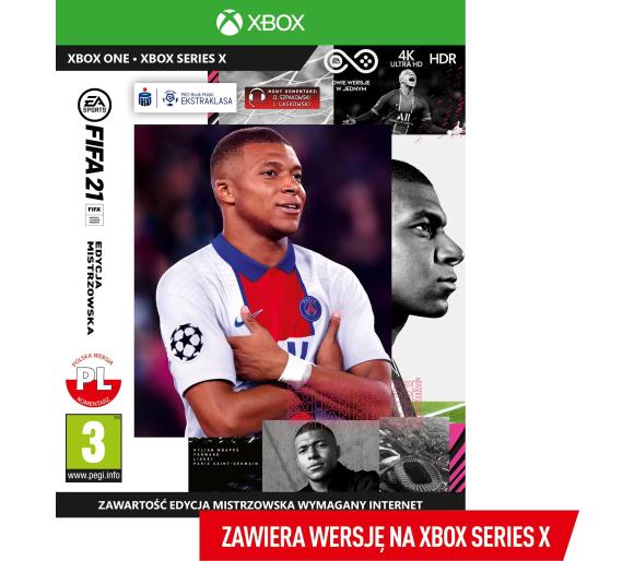 gra FIFA 21 - Edycja Mistrzowska Gra na Xbox One (Kompatybilna z Xbox Series X)