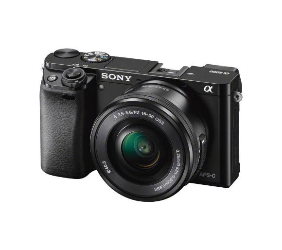 aparat z wymienną optyką Sony Alpha a6000 (ILCE-6000LB) + 16-50 mm (czarny)