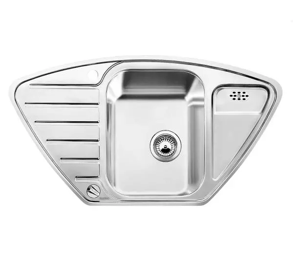 Blanco LANTOS 9 E-IF 516277 Stalowy Srebrny