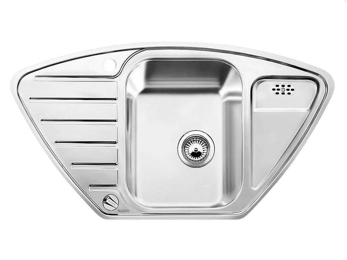 Blanco LANTOS 9 E-IF 516277 Stalowy Srebrny