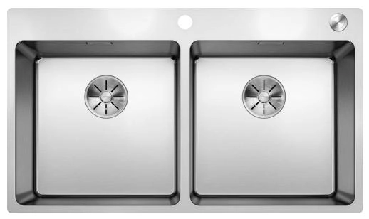 Blanco ANDANO 400/400-IF/A 525249 Stalowy Srebrny