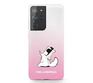 Karl Lagerfeld Choupette Fun do Samsung Galaxy S21 Ultra-Zdjęcie-0