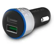 Savio Quick Charge 3,0A SA-06/B Czarny
