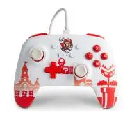 PowerA Enhanced Mario Red & White do Nintendo Switch Przewodowy