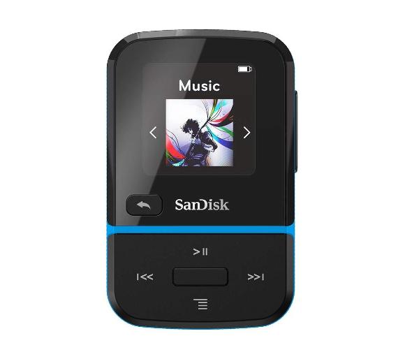 odtwarzacz audio/MP3 SanDisk Clip Sport Go 16GB (niebieski)