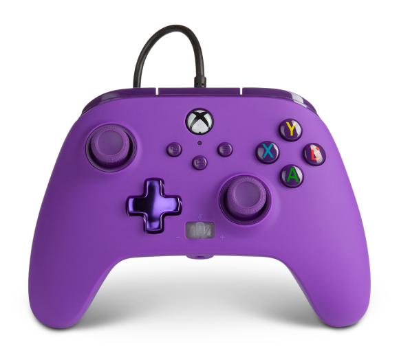 gamepad PowerA przewodowy Xbox Series / Xbox One Enhanced Royal Purple