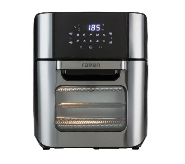 Raven EFN004 Frytkownica niskotłuszczowa 1800W 12l, 8w1, 10 programów automatycznych