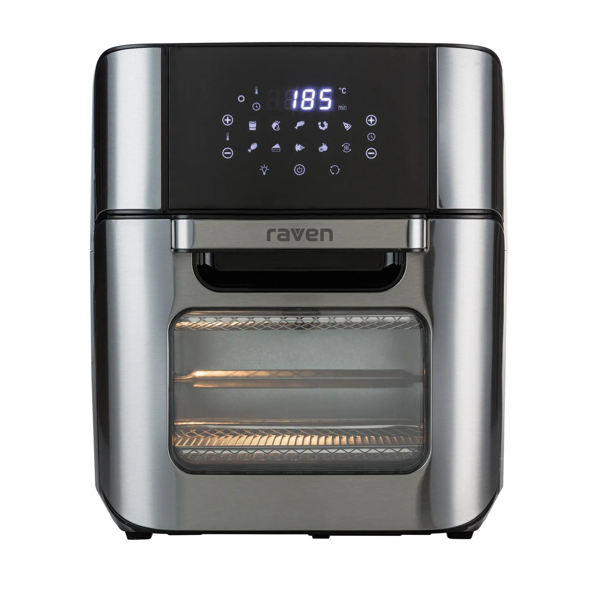 Raven EFN004 Frytkownica niskotłuszczowa 1800W 12l, 8w1, 10 programów automatycznych
