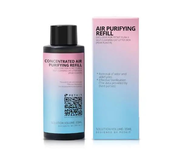 PetKit Wkład do eliminatora zapachu kuwety Pura X 55ml (4szt)