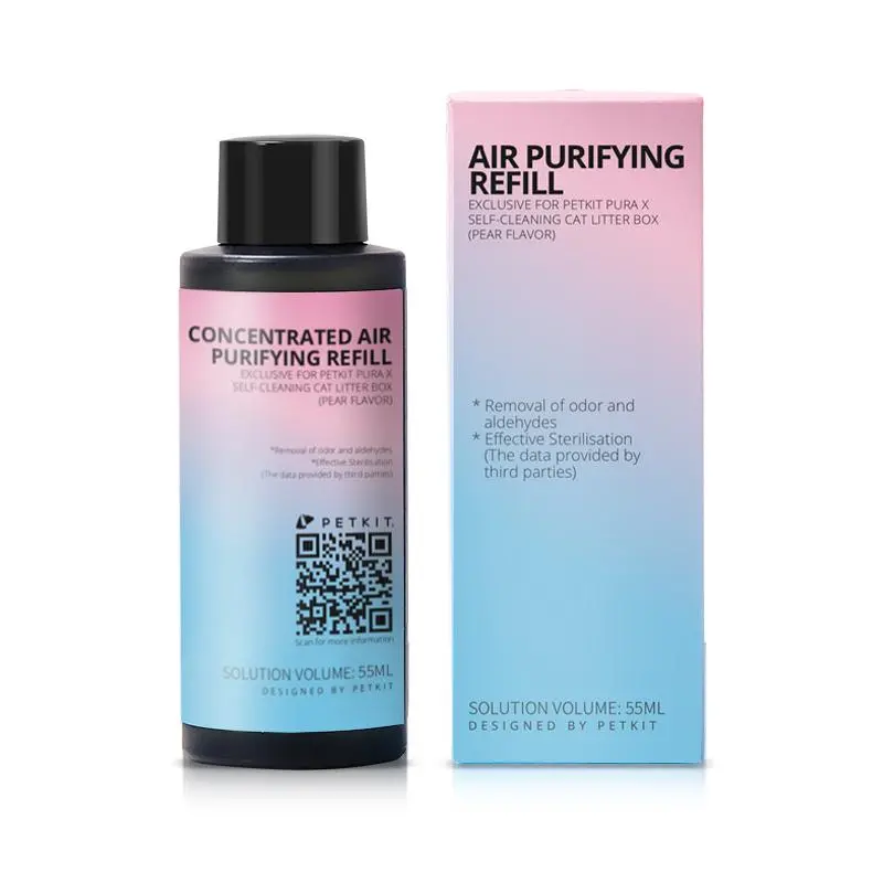 PetKit Wkład do eliminatora zapachu kuwety Pura X 55ml (4szt)
