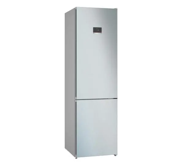 Bosch Serie 4 KGN397LDF Pełny No Frost 203cm Szuflada z kontrolą wilgotności Stalowy