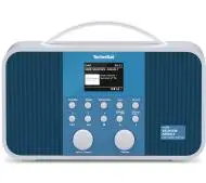 TechniSat TechniRadio 5 IR BT SA Radio FM DAB+ Internetowe Bluetooth Niebiesko-biały
