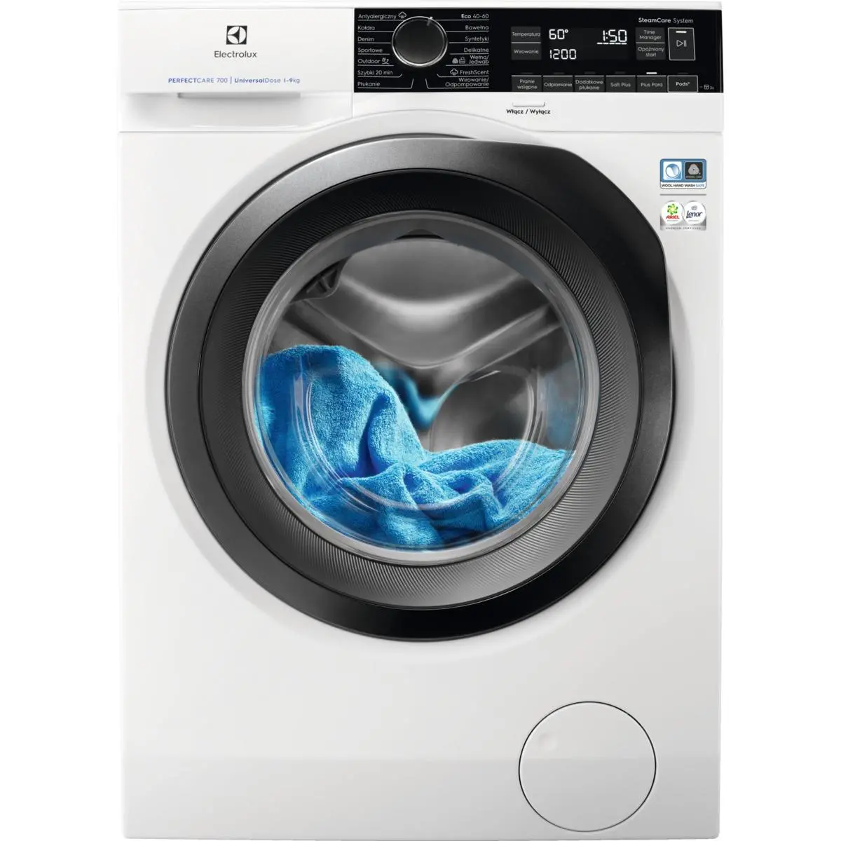 Electrolux 700 SteamCare EW7F249PSP 9kg 1400obr/min UniversalDose