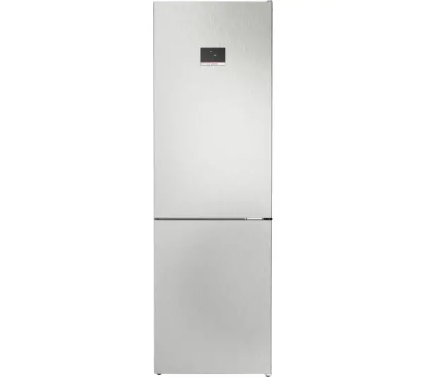 Bosch Serie 4 KGN367LDF Pełny No Frost 186cm Szuflada z kontrolą wilgotności Srebrny