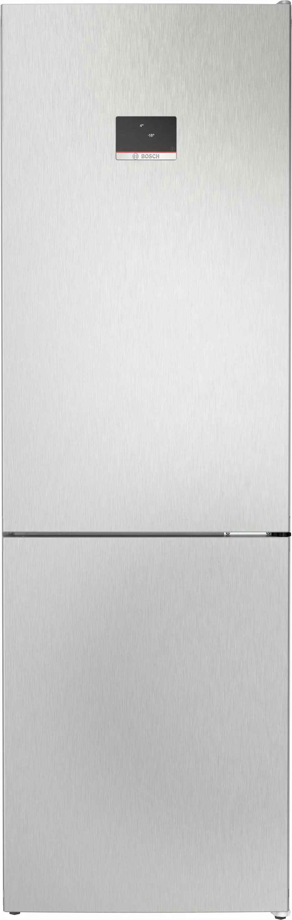 Bosch Serie 4 KGN367LDF Pełny No Frost 186cm Szuflada z kontrolą wilgotności Srebrny