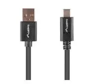 Lanberg USB do USB-C QC 3,0 1m Czarny