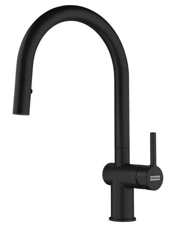 Franke Active J Pull-Out Spray Czarny Mosiądz
