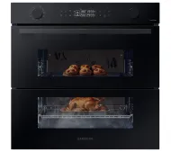 Samsung NV7B4545VAK Dual Cook Flex Termoobieg Zdalne sterowanie Czarny