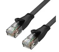 Unitek C1808GBK Cat.6 RJ45 Ethernet płaski 0,5 m Czarny