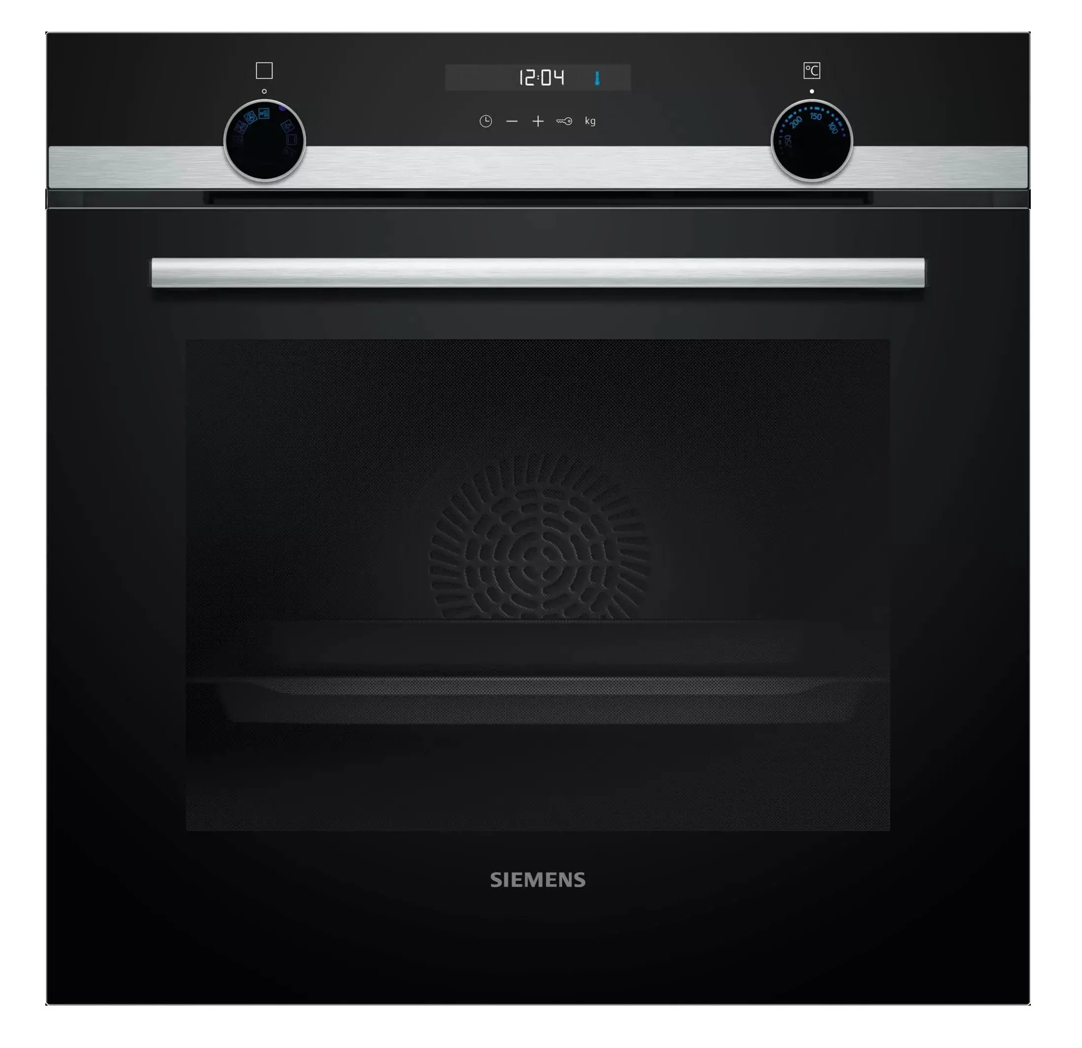 Siemens iQ500 HB537A0S0 Termoobieg Srebrno-czarny
