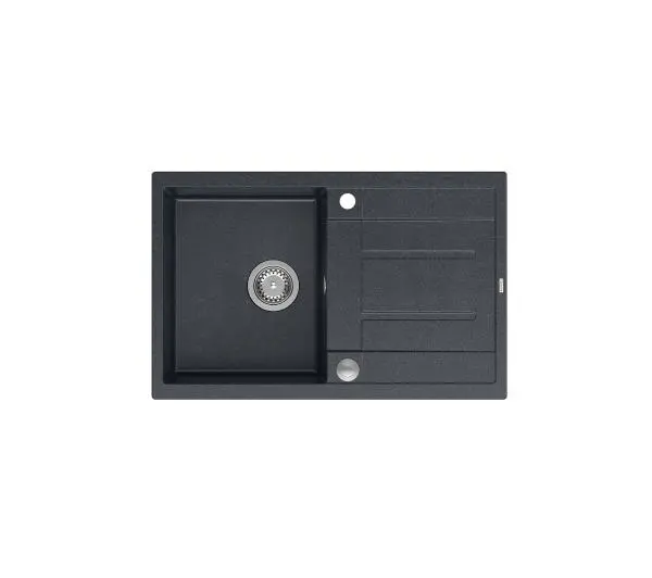 Quadron HB8203U8-BS P2O Morgan 111 Granitowy Czarny metalik/Stalowy