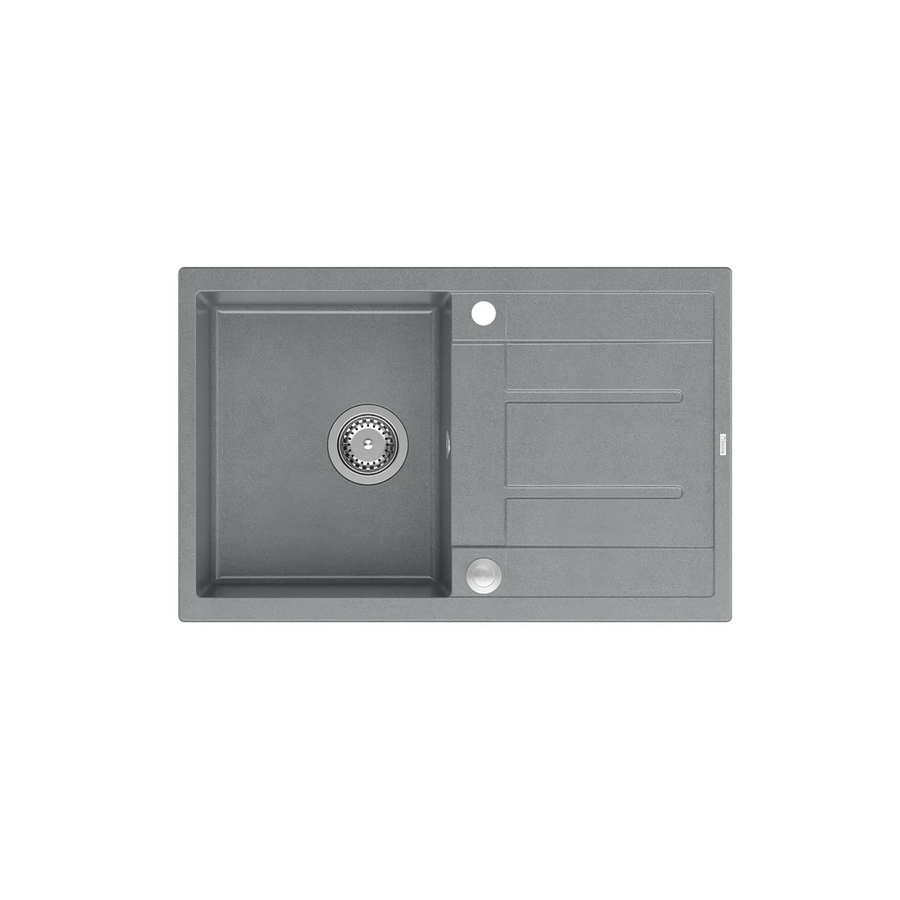 Quadron HB8203U5-BS P2O Morgan 111 Granitowy Szary/Stalowy