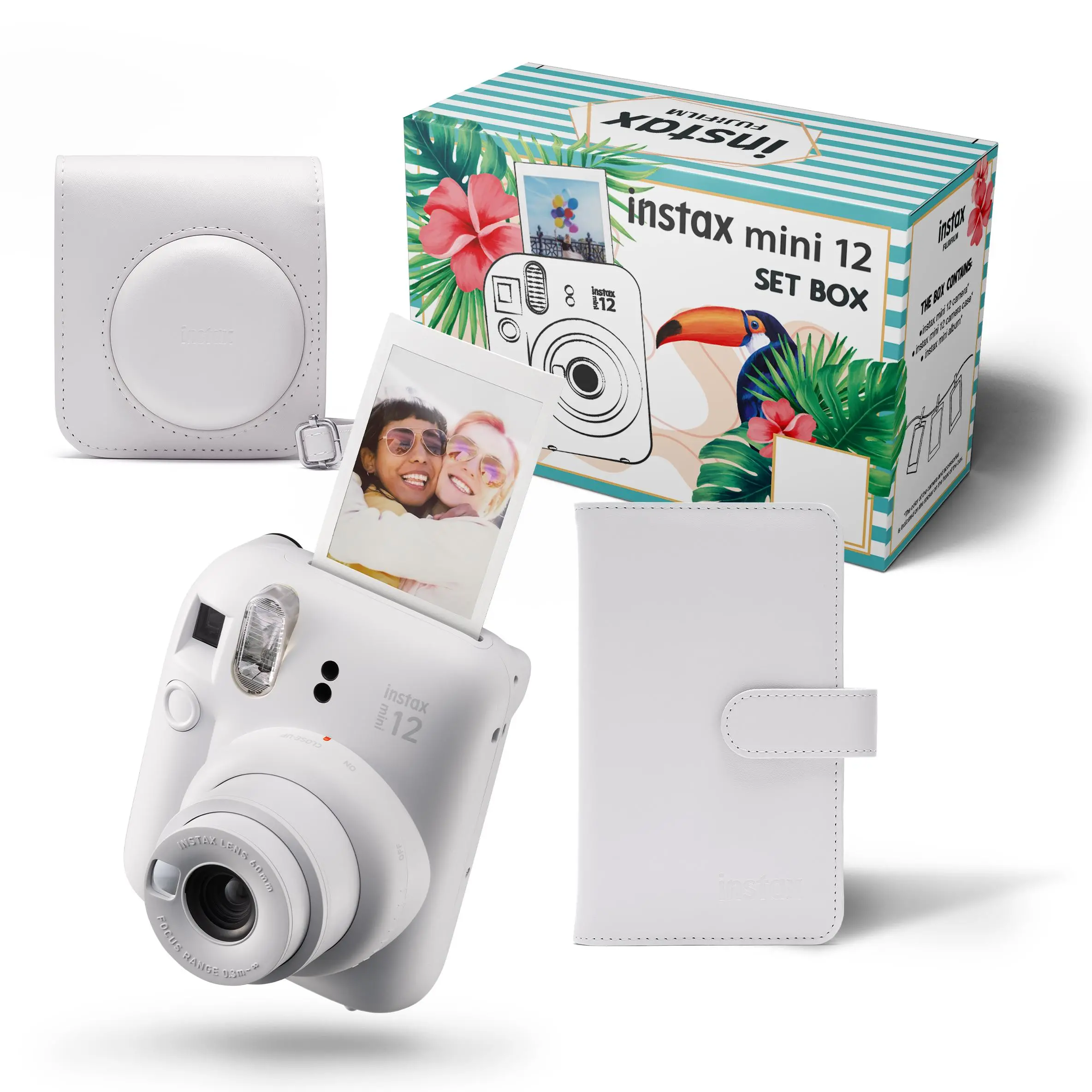 Fujifilm Instax Mini 12 Biały + etui + album
