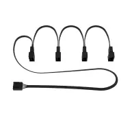 Arctic 4-Pin PWM Fan Splitter Czarny