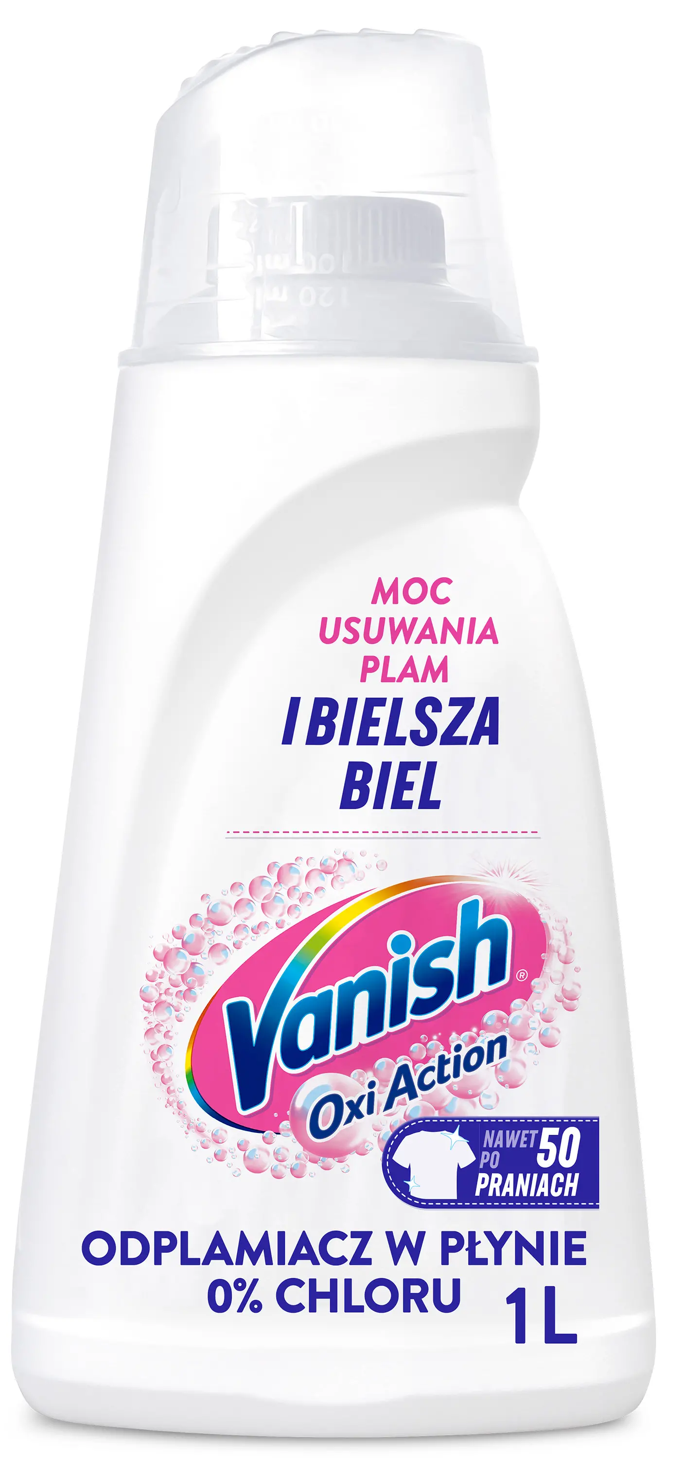 Vanish Oxi Action White w żelu do białych tkanin 1l
