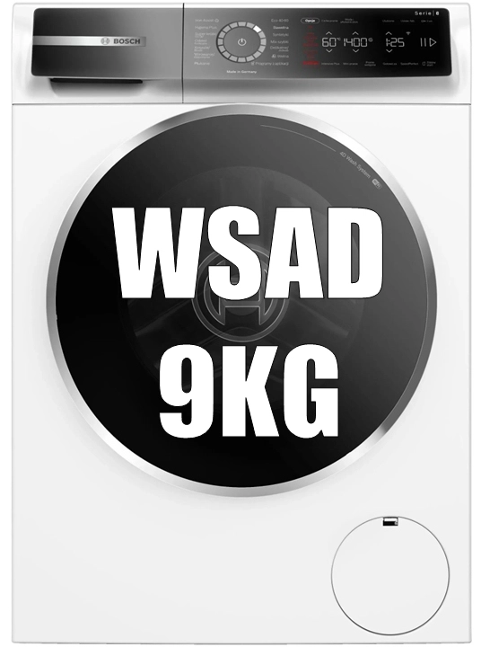 Bosch Serie 8 WGB2440EPL 9kg 1400obr/min Zdalne sterowanie