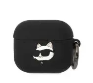 Karl Lagerfeld Silicone Choupette Head 3D do AirPods 3 Czarny
