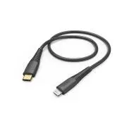 Hama 201602 USB-C do Lightning do 1,5m do Czarny
