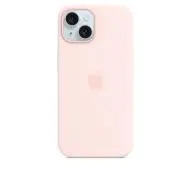 Apple silikonowe z MagSafe do iPhone 15 Jasno-różowy