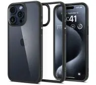 Spigen Ultra Hybrid do iPhone 15 Pro Czarny