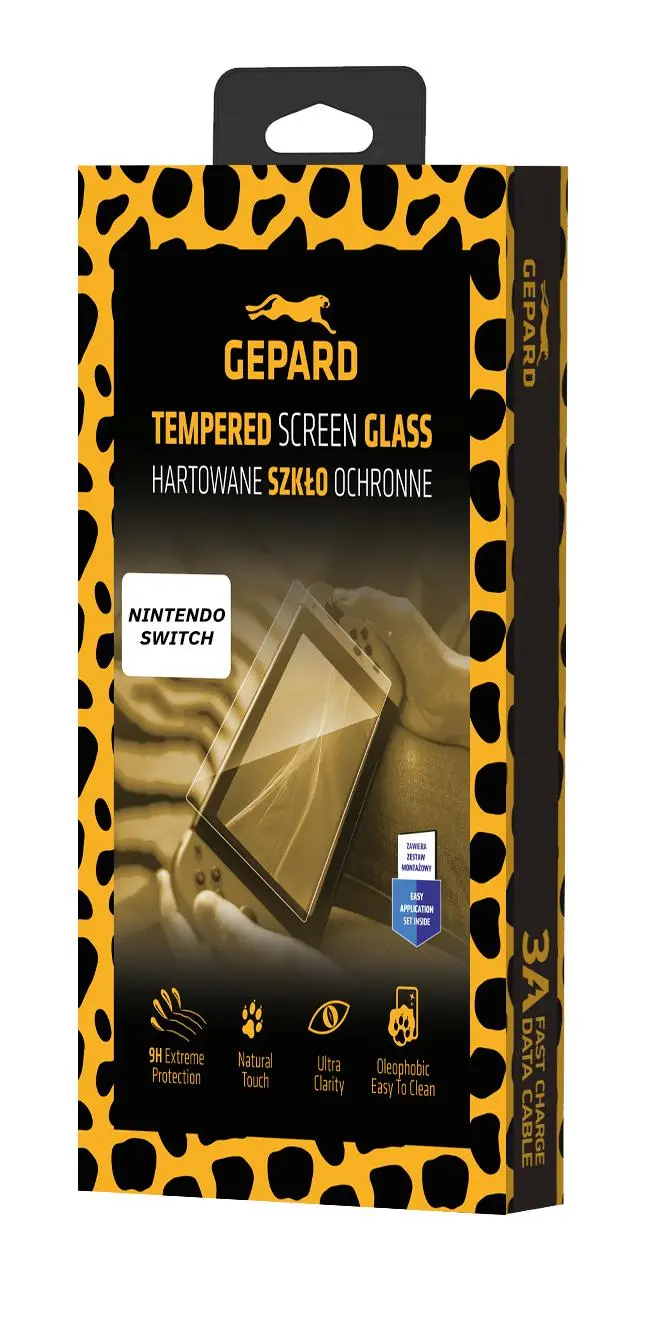 Gepard Tempered Screen Glass Nintendo Switch miniaturka