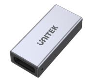 Zdjęcia - Pozostałe akcesoria komputerowe Unitek A1036GY USB-C(F) - USB-C(F) 8K 40Gbps 240W Srebrno-szary 