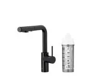KFA Armatura Arura Duero Pure Basic Pull-Out 6623-114-81 Czarny Stal szlachetna