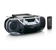 Lenco SCD-720SI Bluetooth Czarno-srebrny