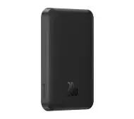 Baseus P10022107113-00  Magnetic Mini 5000mAh 20W Czarny