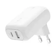 Belkin 42W 1x USB-C 1x USB-A Biały