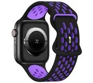 Beline do Watch New Sport Silicone 42/44/45/49mm Czarno-fioletowy